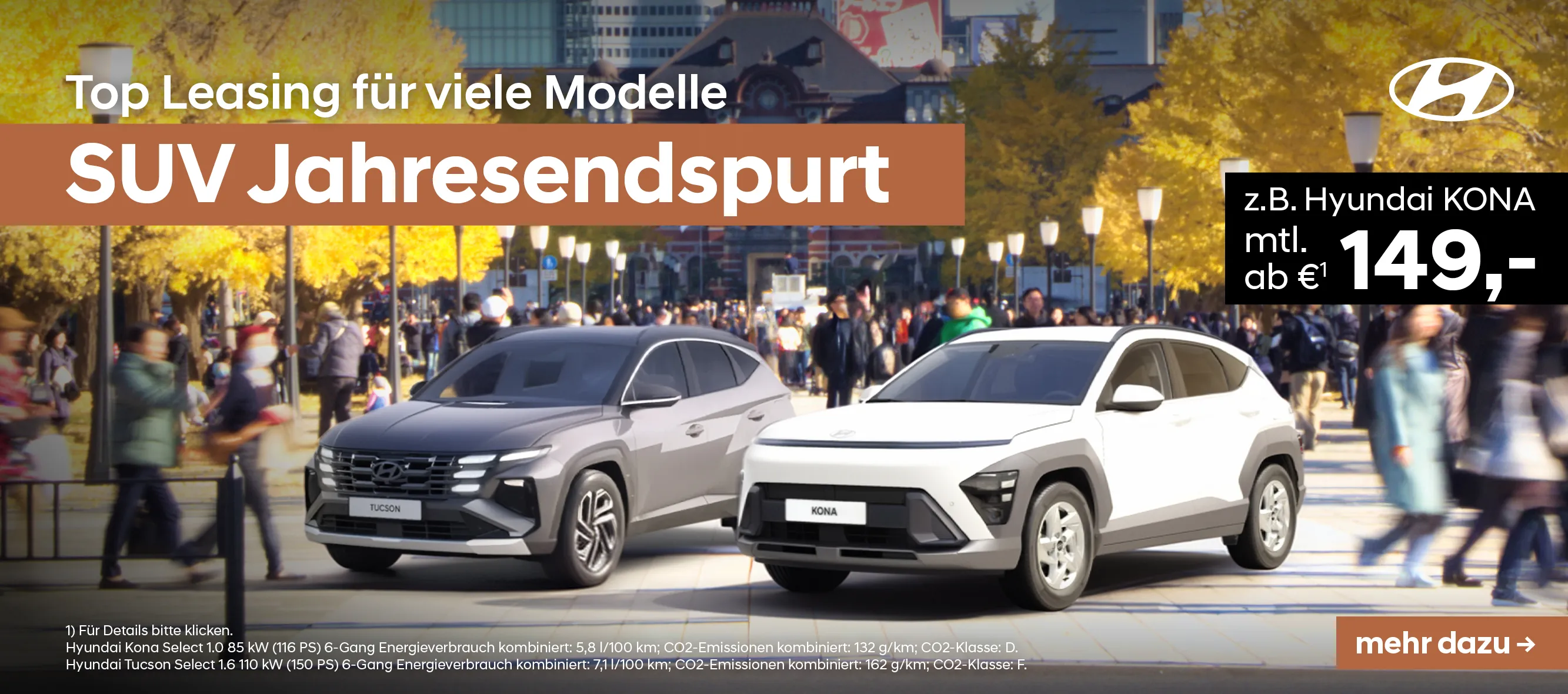SUV Jahresendspurt