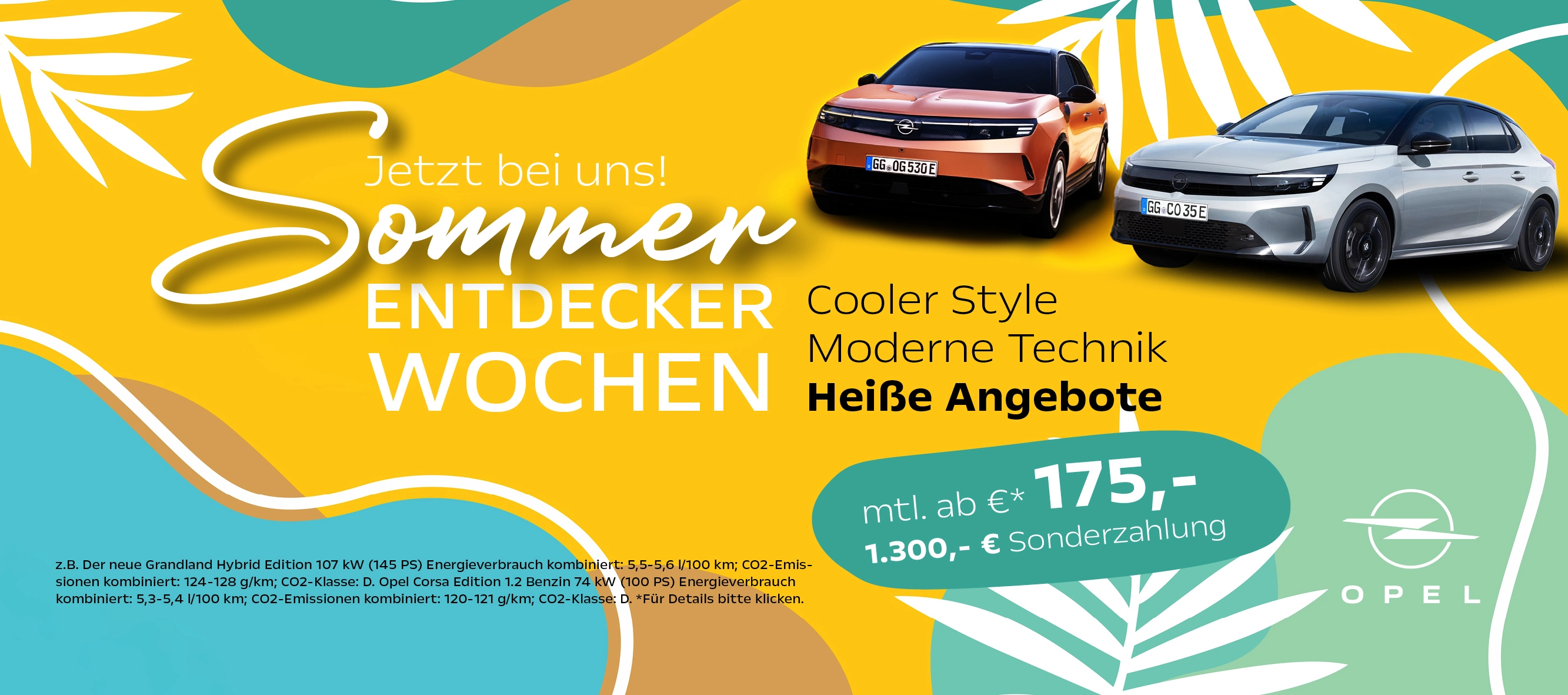 Opel Sommerdeals
