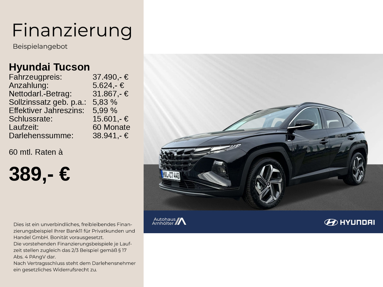 TUCSON 1.6 T-GDi 48V 4WD PRIME+ASSISTP++PANO+ECS