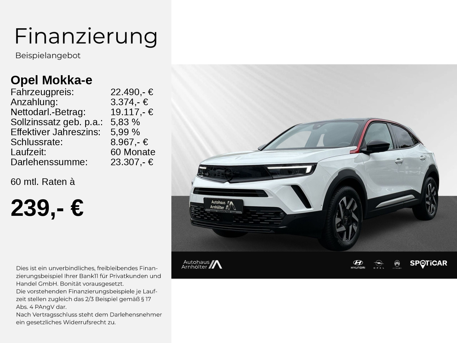 Mokka-e Gs 136PS+SITZHEIZ+KAMERA+PDC+KEYLES