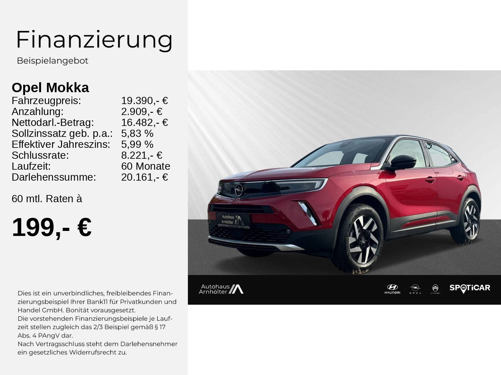 Mokka Elegance 1.2+NAVI+KAMERA+SITZHEIZ+PDC+++