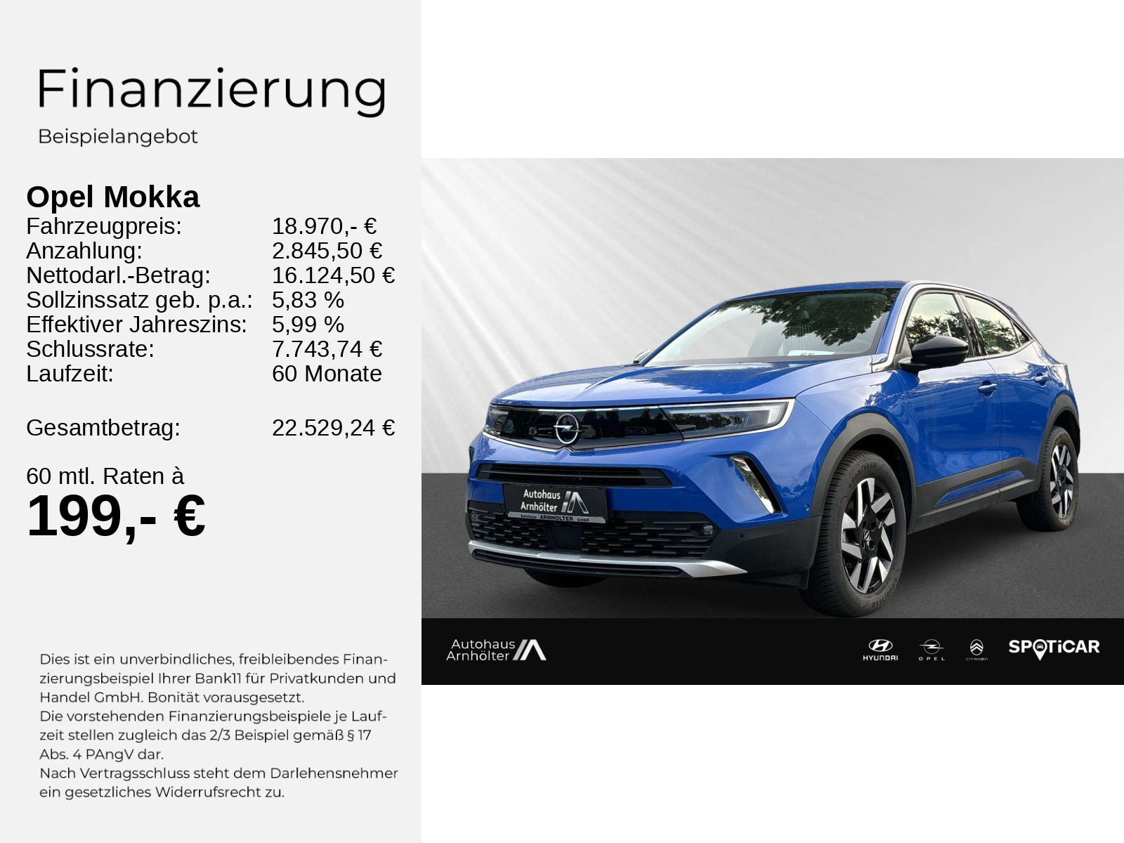 MOKKA 1.2 ELEGANCE +NAVI+KAMERA+SITZHEIZUNG+PDC+