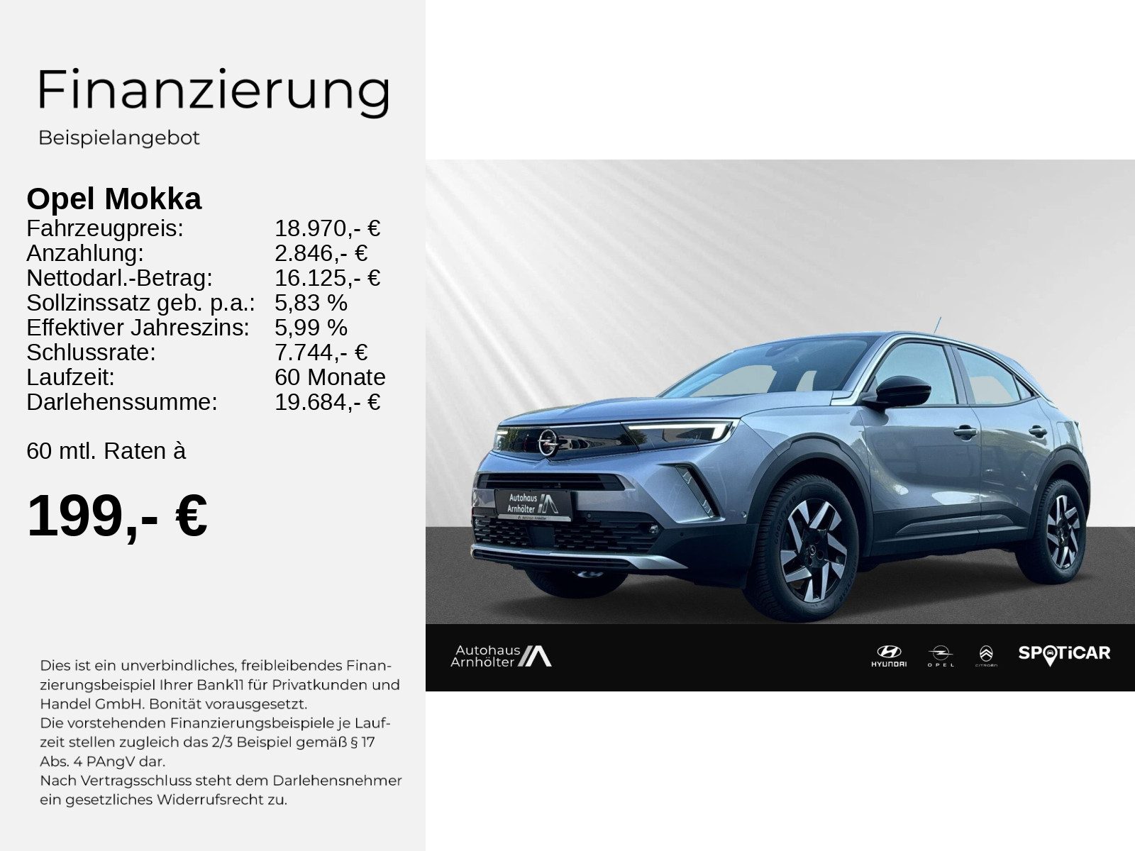 Mokka ELEGANCE 1.2+LED+NAVI+PDC+KAMERA+4SE+