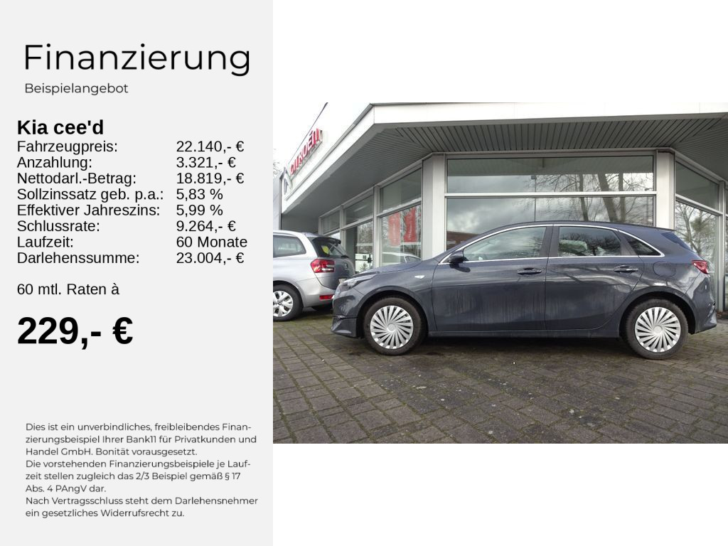cee'd Vision 1.5 DCT + NAVI + KLIMAAUTOMATIK