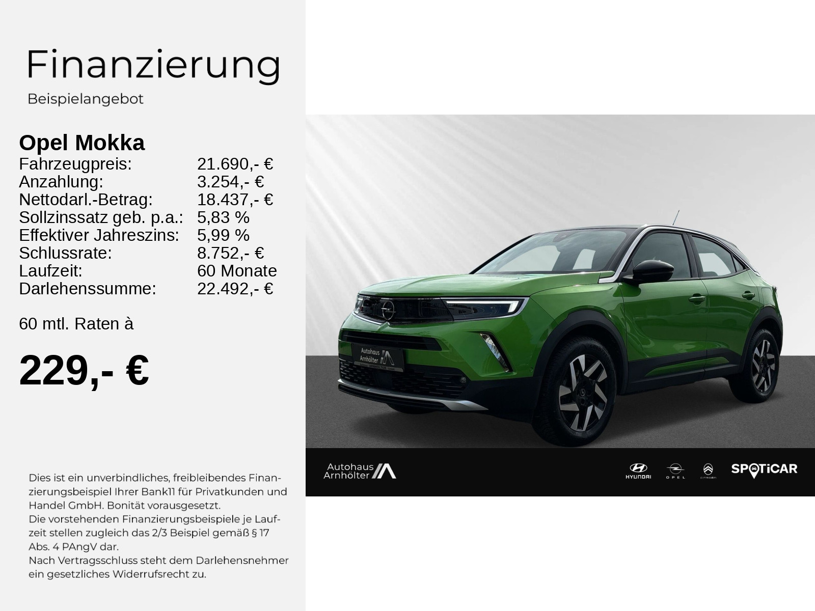 Mokka Elegance 130PS+NAVI+KAMERA+SITZHEIZ+PDC+++