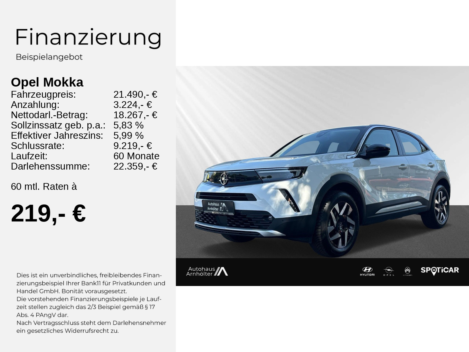 Mokka Elegance 130PS+NAVI+KAMERA+SITZHEIZ+PDC+++