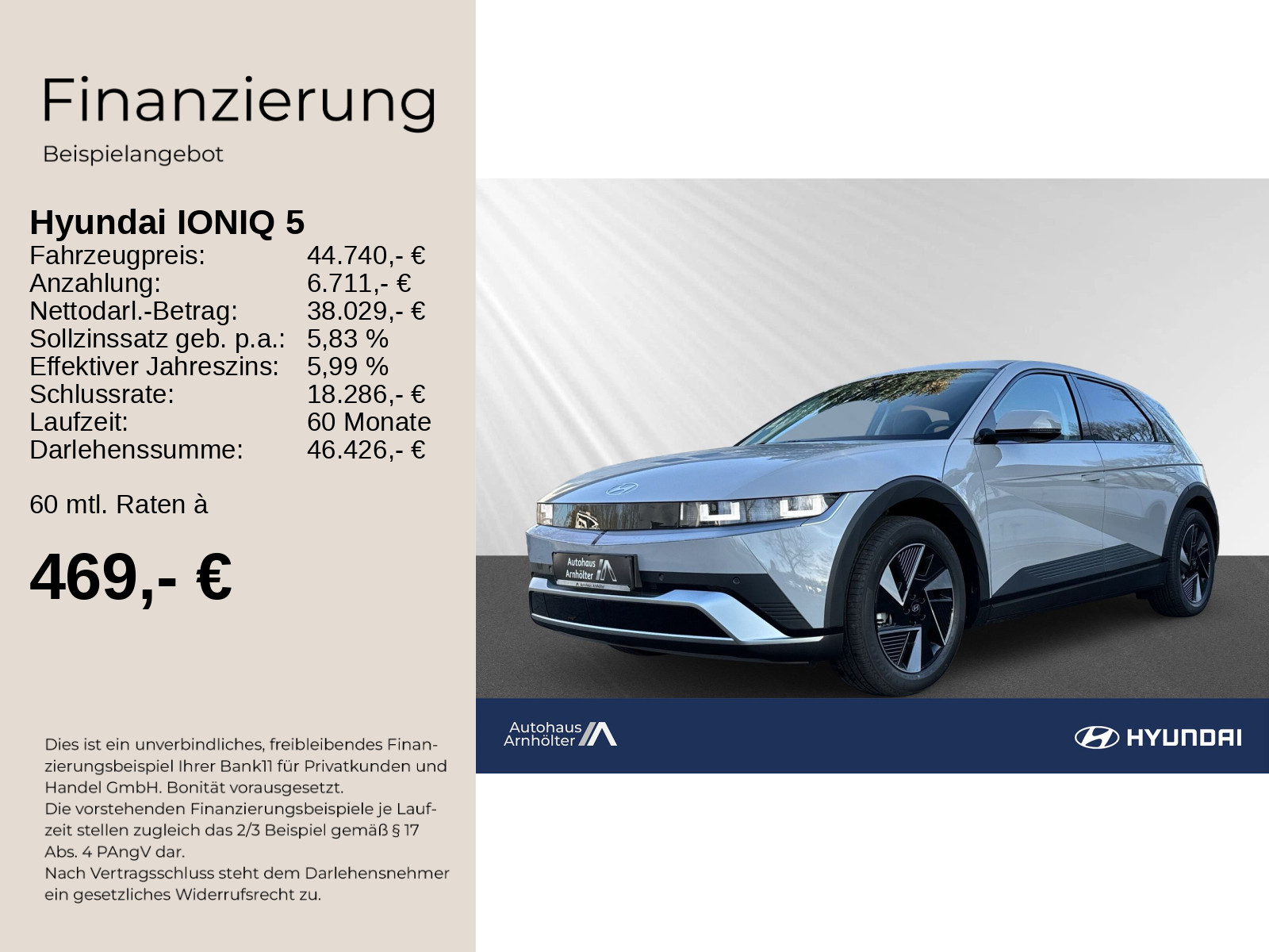IONIQ 5 (MY25) 84 kWh 2WD TECHNIQ+MATRIXLED+ELHK