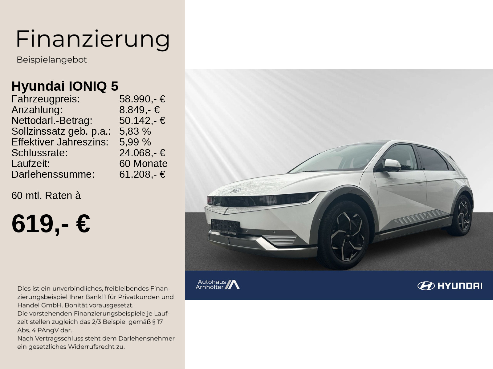 IONIQ 5 MJ24 mit Allrad 77,4kWh Batt. UNIQ-Paket