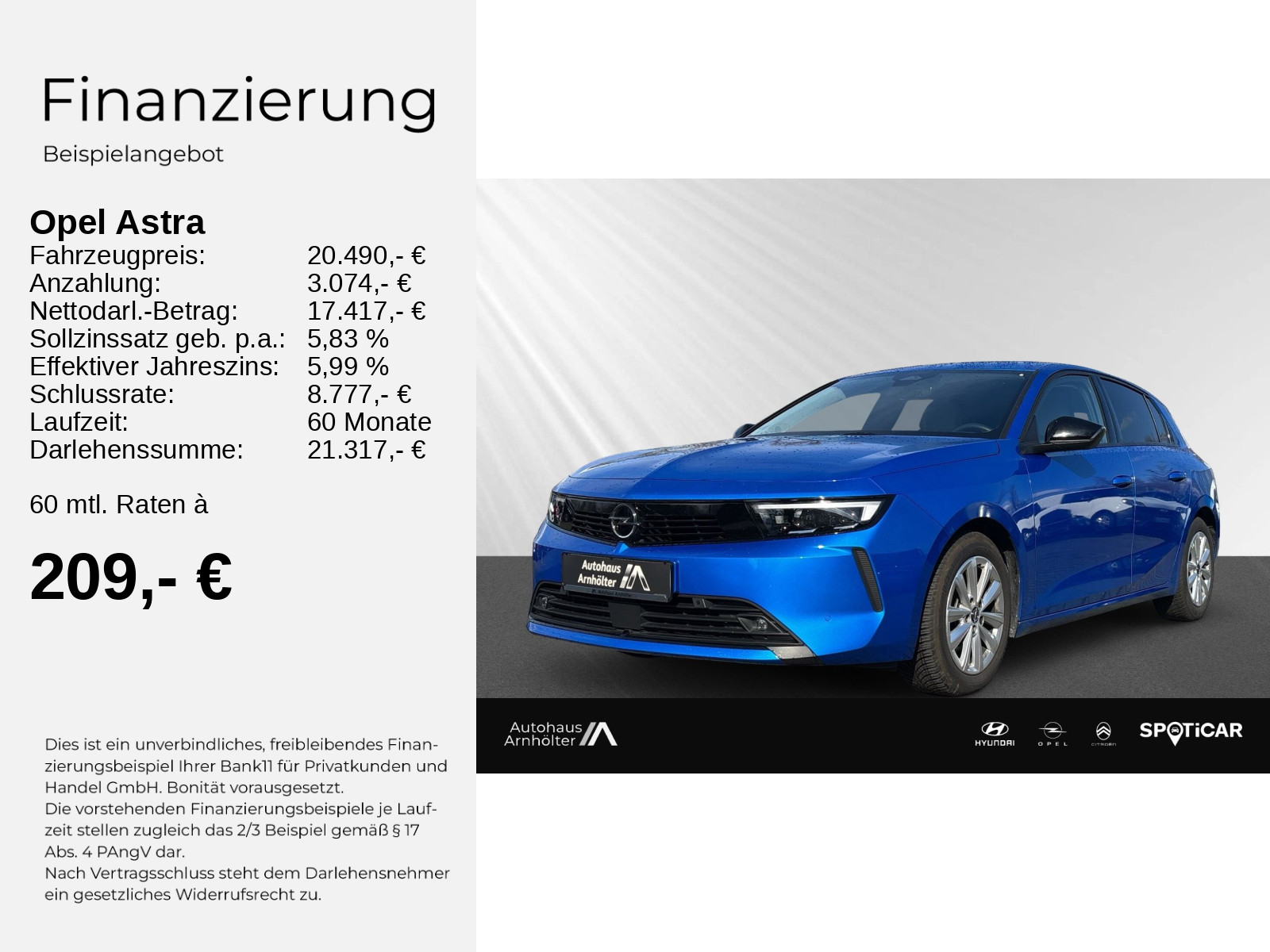Astra Opel Astra L 5-T BUSI ELEG 1.2 Turbo S/S 96KW AT8