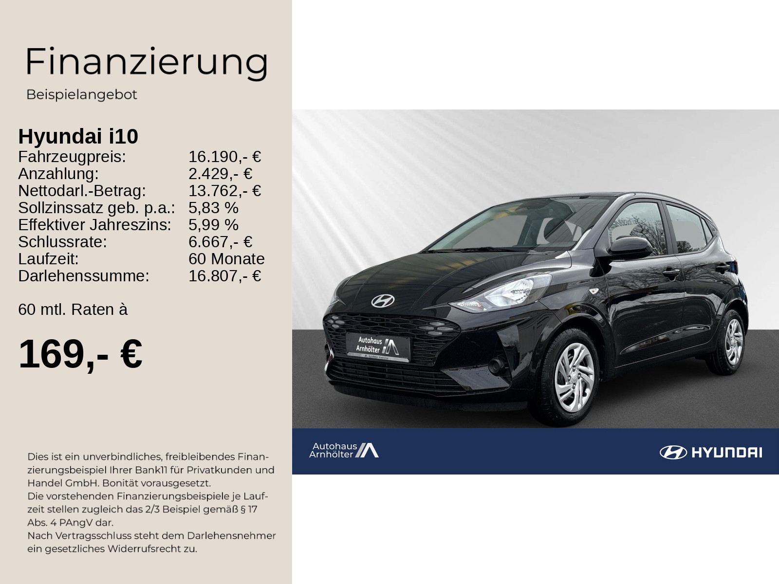 i10 MY25 1.0 SELECT + KAMERA+ NAVI + PDC+CARPLAY