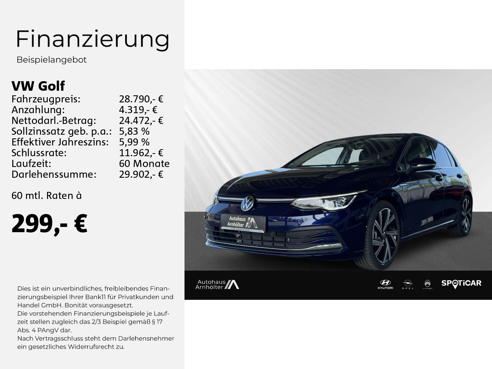 Golf VIII 1.5 eTSI STYLE KLIMA+PDC+KAMERA+SHZ+++