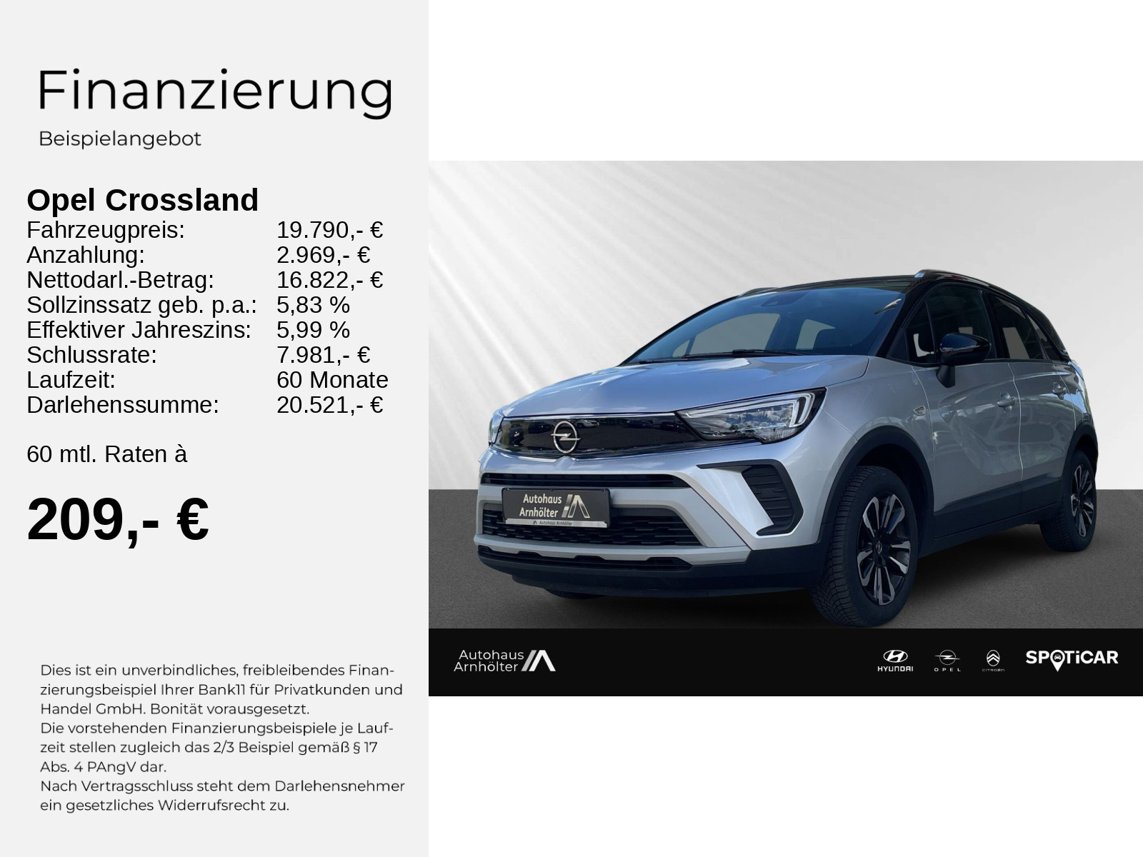CROSSLAND ELEGANCE 1.2 +KLIMA+NAVI+ISOF+ALLW+AT+
