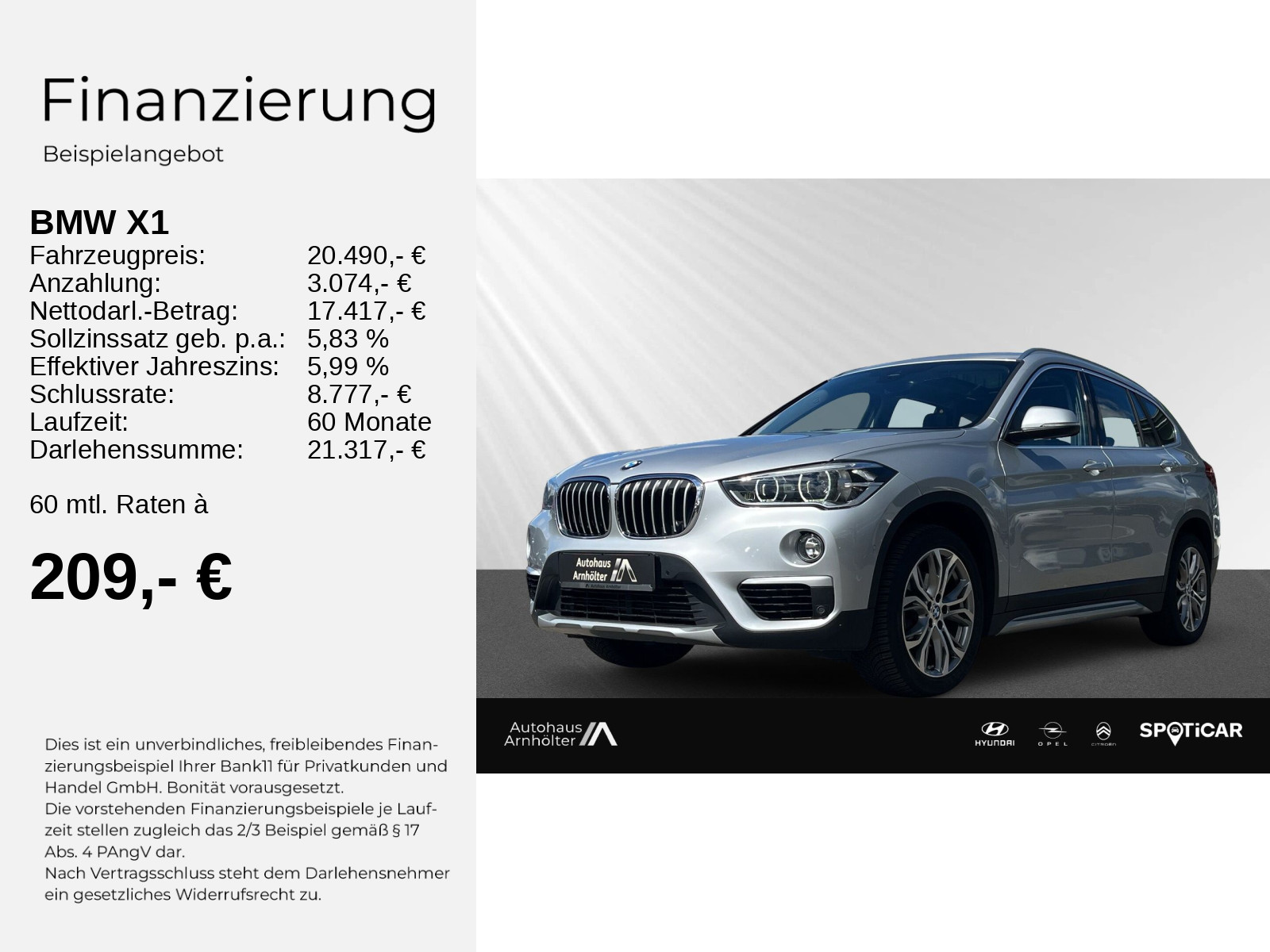 Baureihe X1 sDrive18i xLine+NAVI+KAMERA+SITZHEIZ