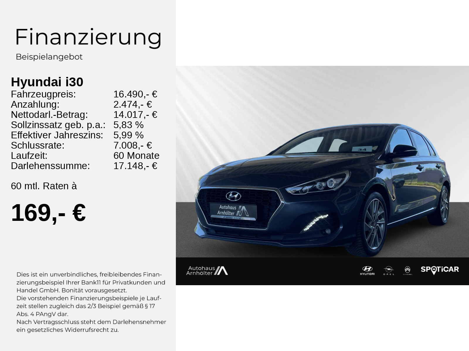 i30 1.4 T-GDI PASSION+ NAVI+PDC+KAMERA+SHZ+ALLW+