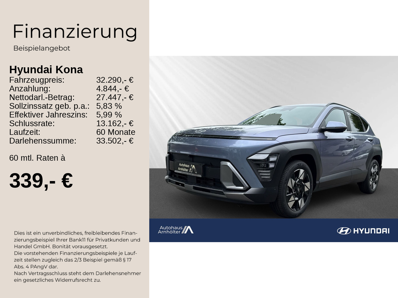 KONA SX2 1.6 T-GDI 7-DCT 2WD PRIME +SITZPAKET+