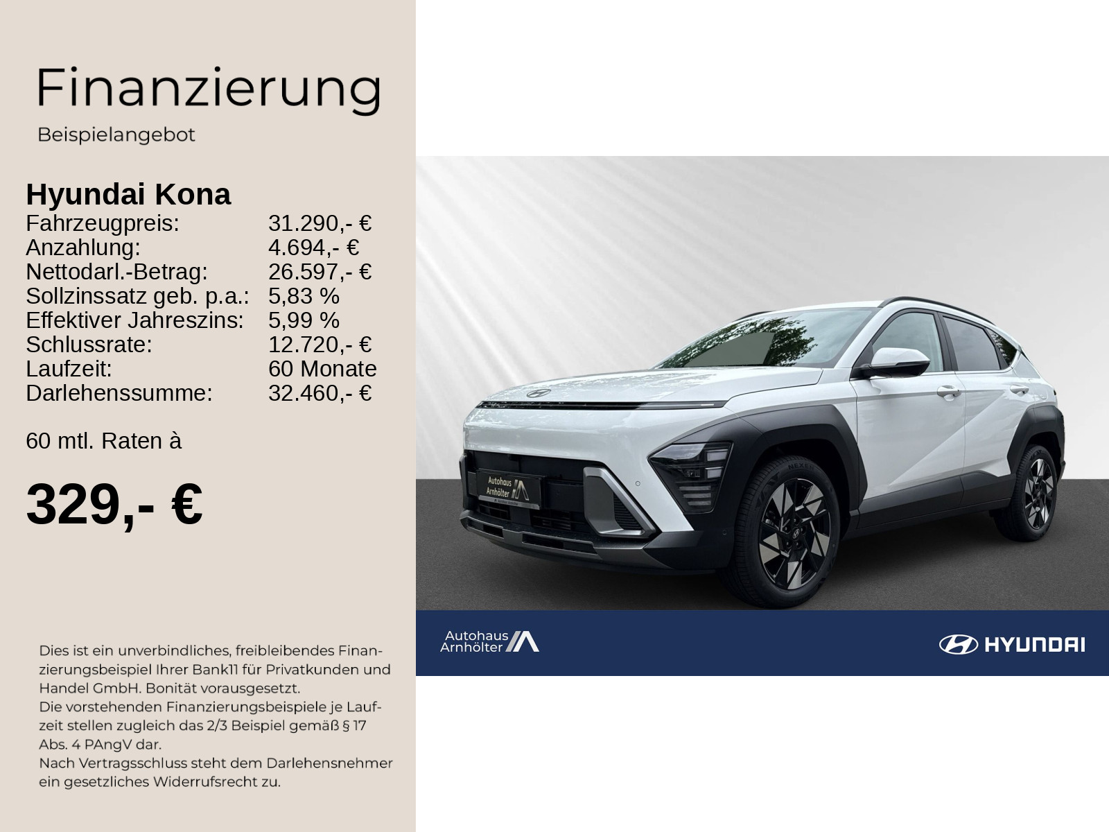 KONA SX2 MY25 1.6 7-DCT 2WD Prime+Sitz-Paket++++