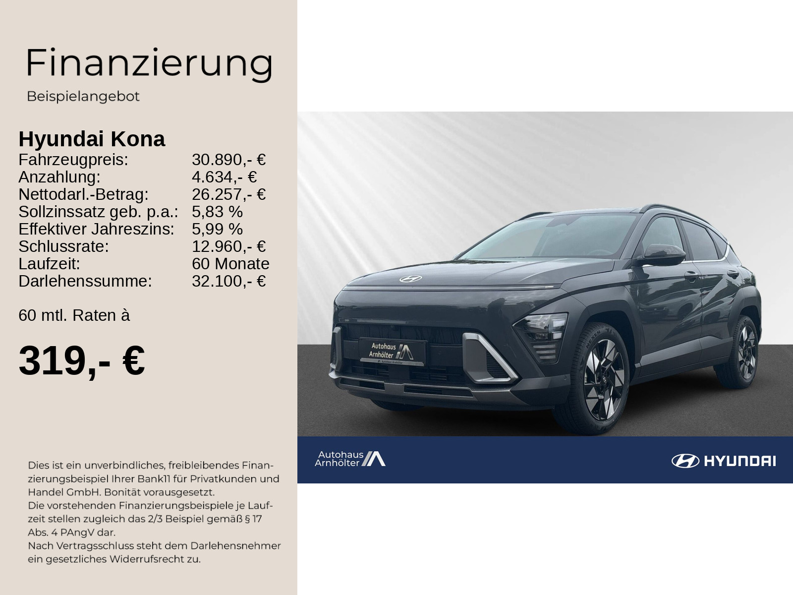 KONA SX2 MY25 1.6 T-GDI 7-DCT Prime +Schiebedach