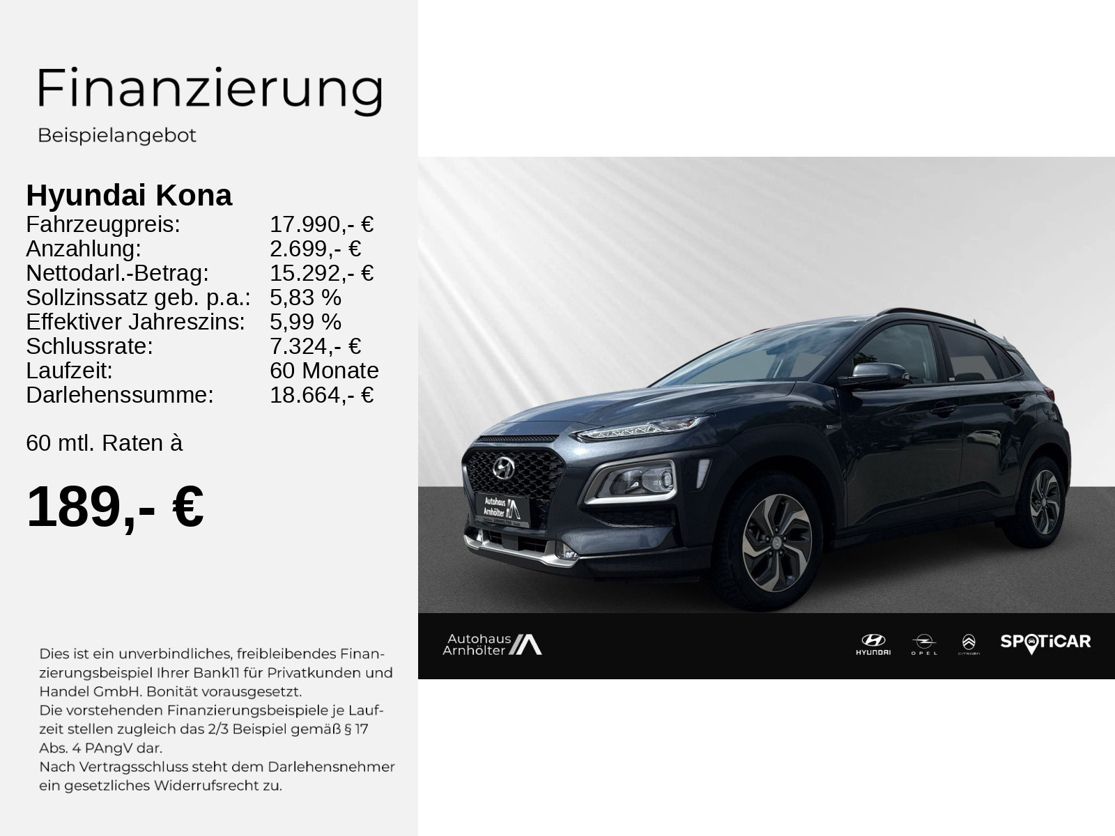 KONA HBYRID TREND 1.6 DCT +KAM+NAV+SHZ+LHZ+ALLW+
