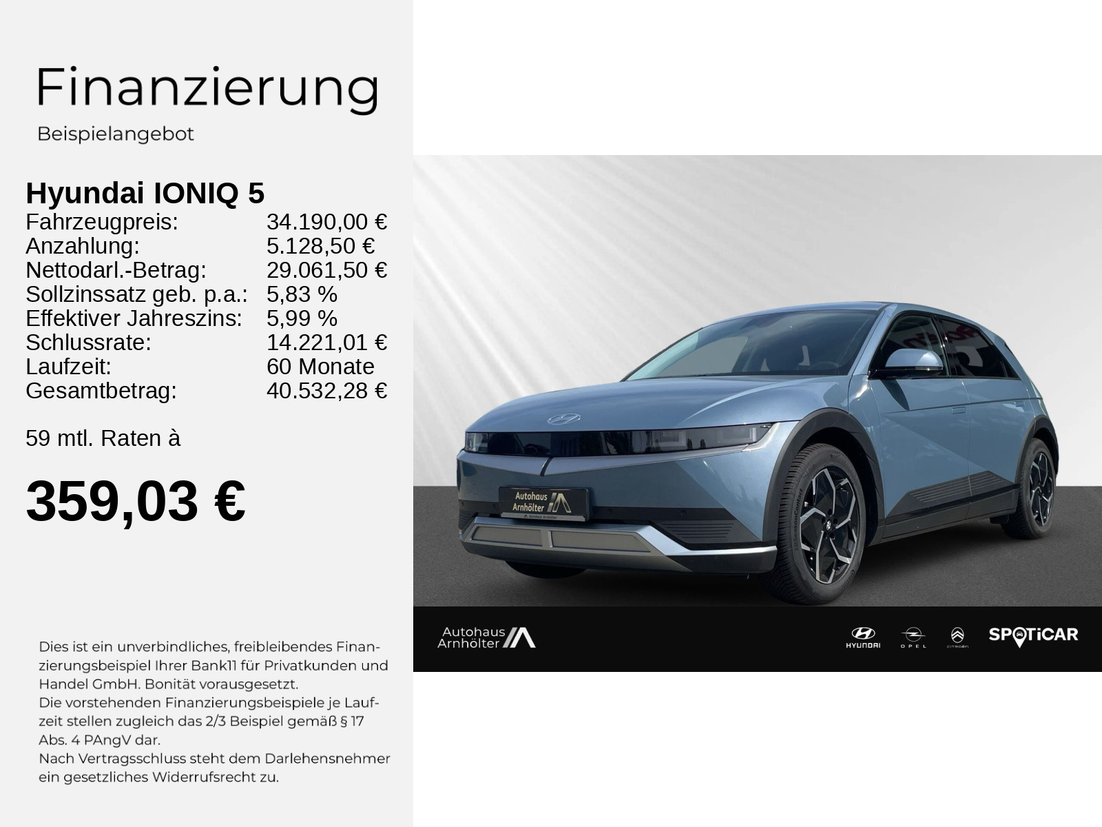 IONIQ 5 MJ24 77,4kW TECHNIQ KLIMA+PDC+KAMERA+LED