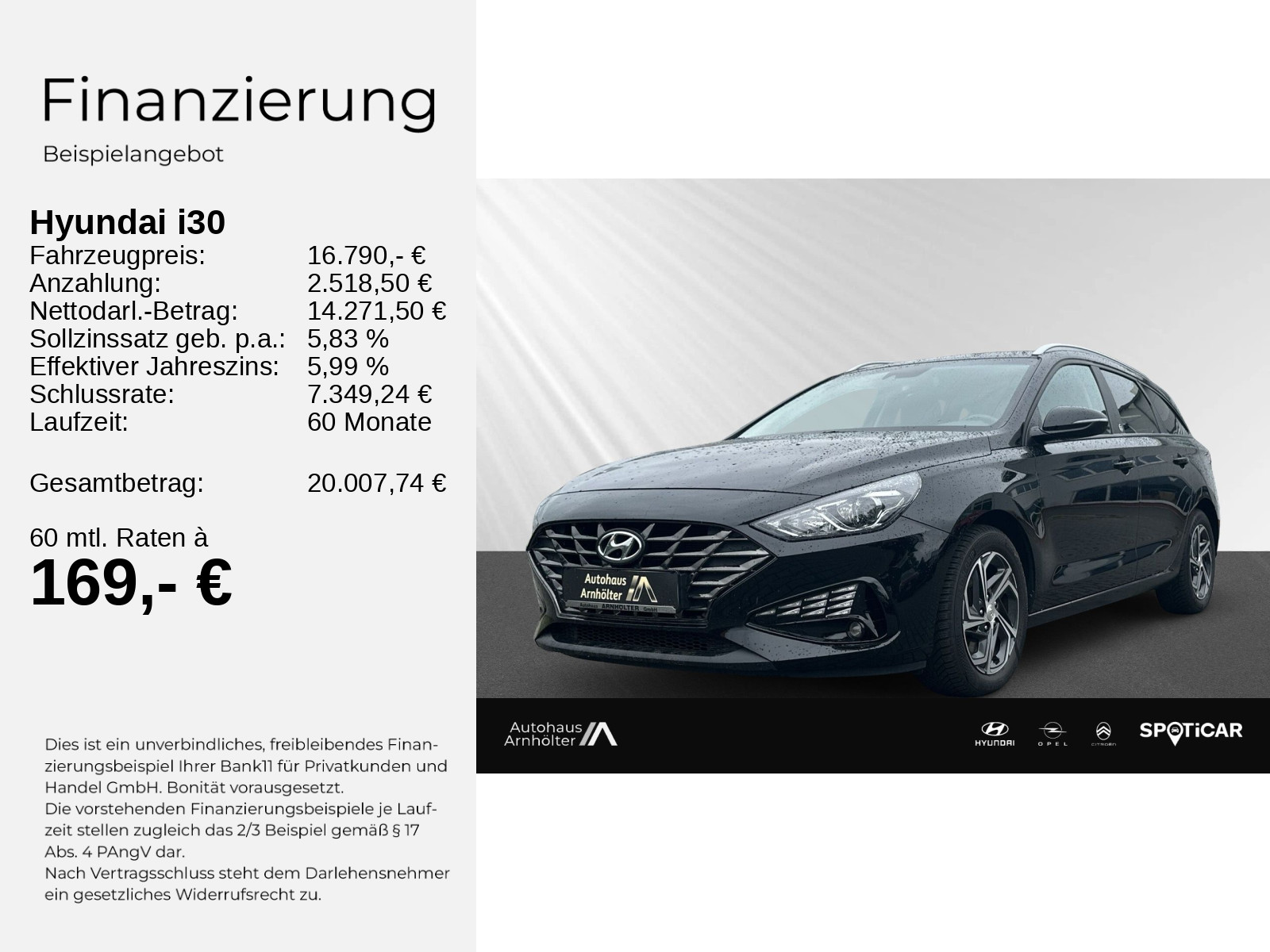 i30 Kombi 1.0 T M/T EDITION 30 +KAM+CARPLAY+DAB+