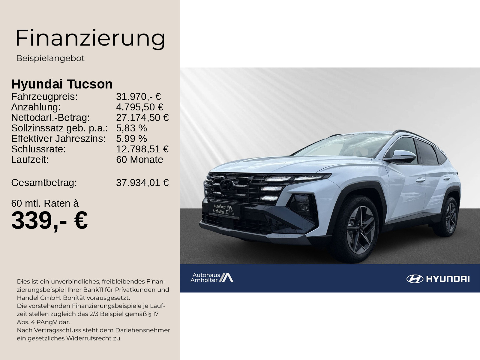 TUCSON MY26 1.6 T-GDI (150 PS) 7DCT 2WD Trend