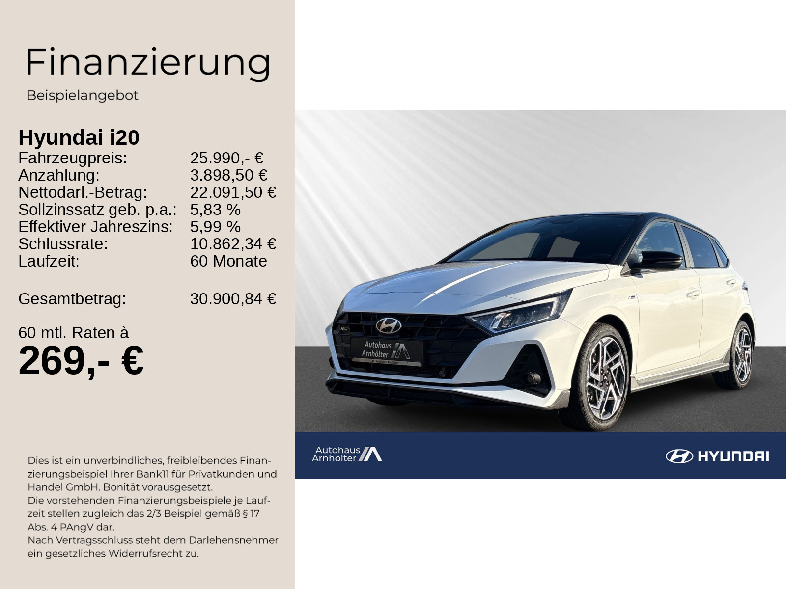 i20 FL MY25 1.0 T-GDI 7-DCT 2WD N Line, Dachlack