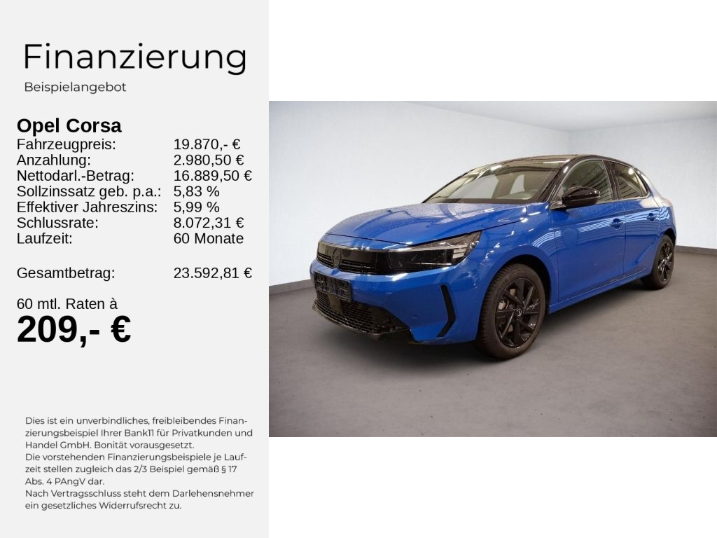 Corsa F GS 1.2 Turbo S/S 74kWAT8