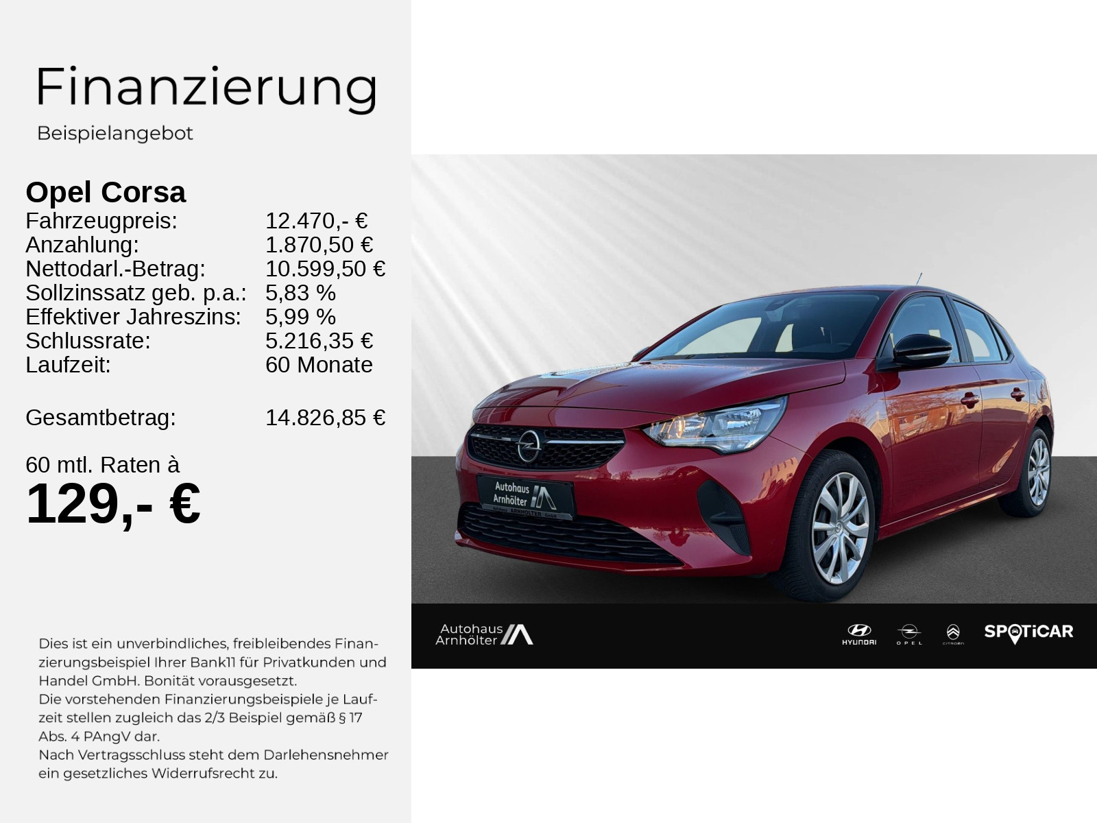 CORSA EDITION 1.2 Injection 100PS Start/Stop+ABS