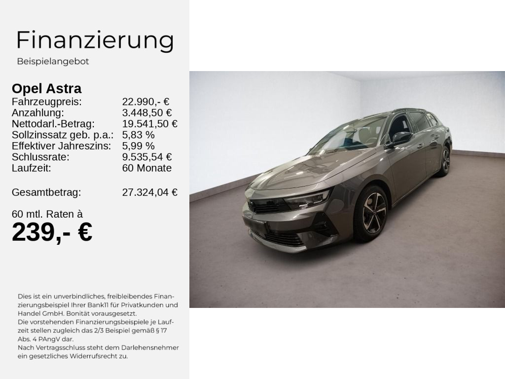 Astra L ST GS 1.2 Turbo S/S 96kW AT8