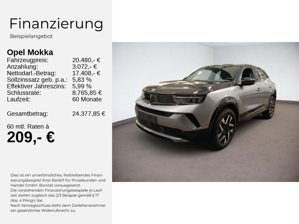 Opel Mokka B GS 1.2 KLIMA+PDC+KAMERA+SHZ+LHZ+AT+