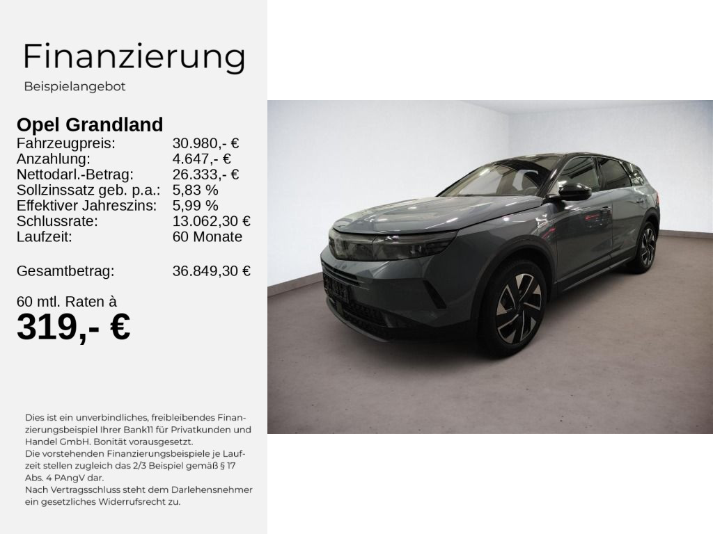 Grandland B GS 1.2 Hybrid 48V100kW eDCT6