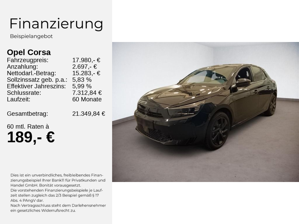 Corsa F GS 1.2 Turbo S/S 74kWAT8