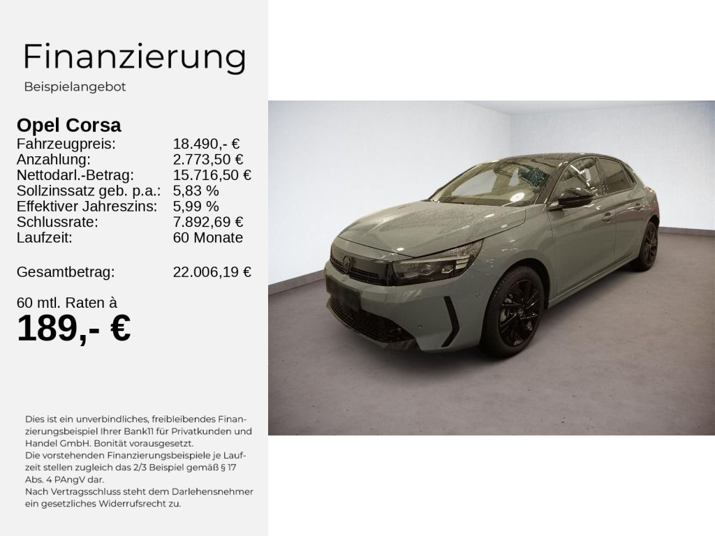 Corsa F GS 1.2 Hybrid 48V 100kW eDCT6