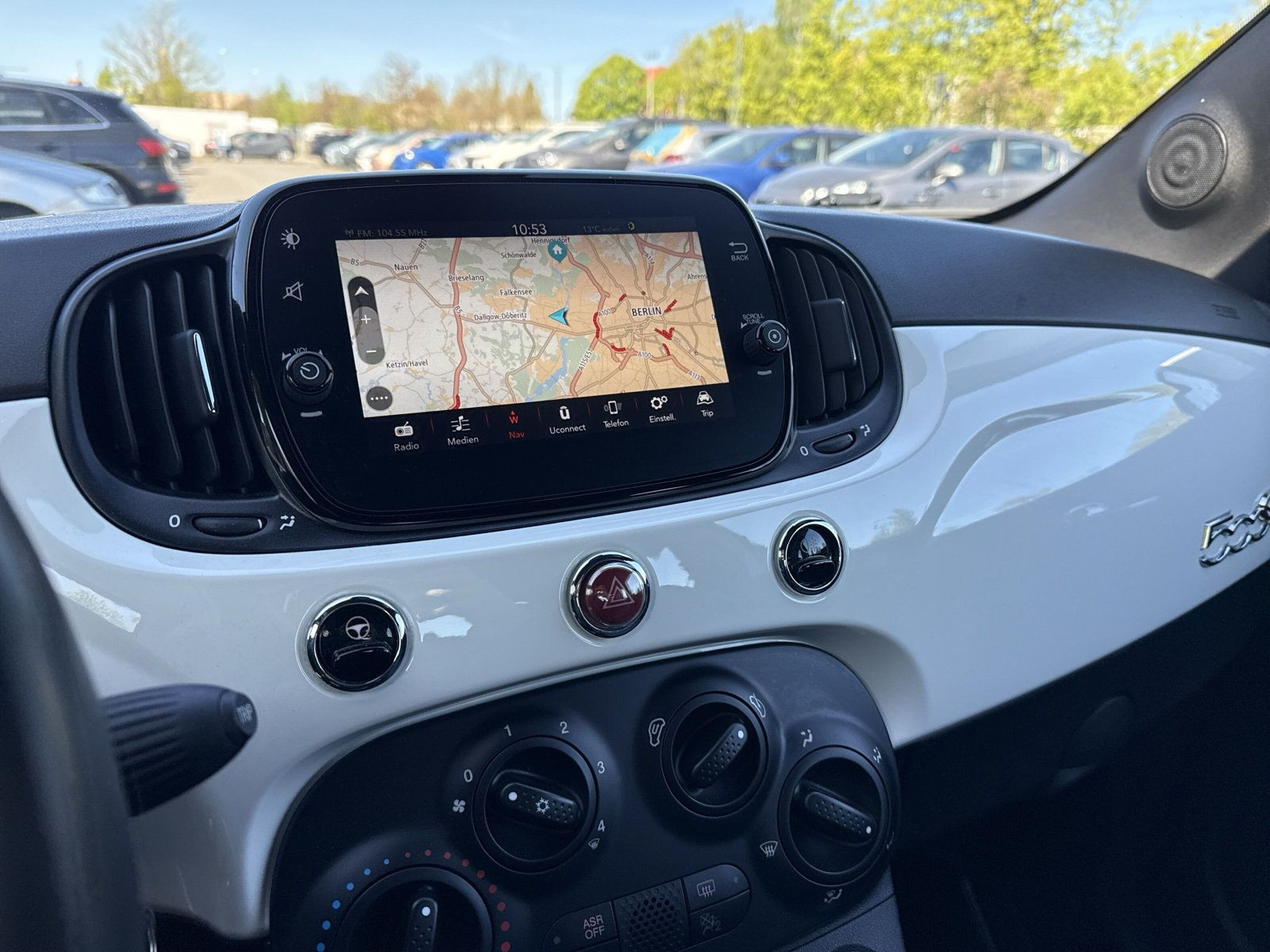 500C Serie 7 1.2 8V Lounge+NAVI+ALLWETTER+LSENS+