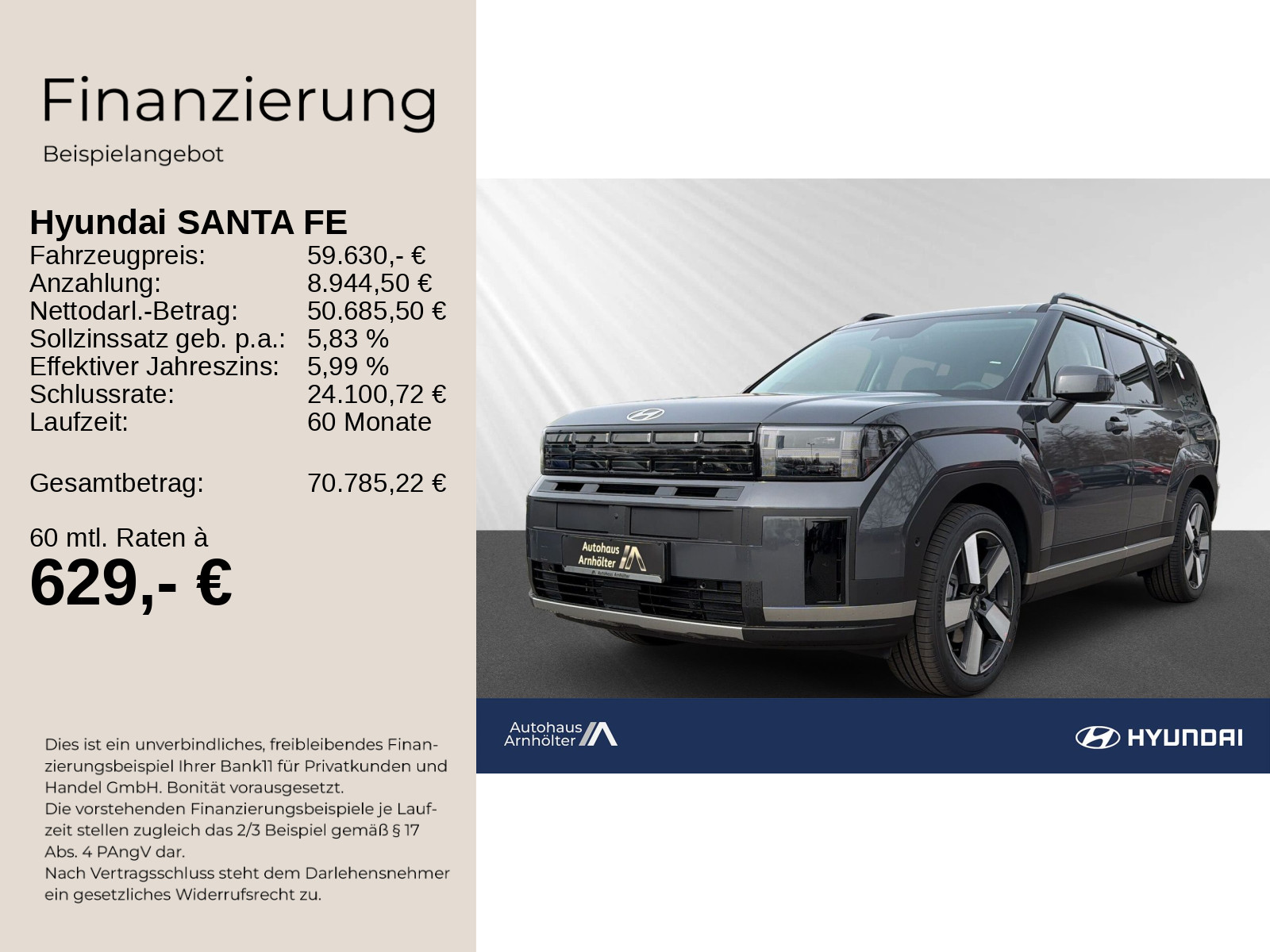 SANTA FE HEV 7S MY26 1.6 T-GDI 6AT 2WD SIGNATURE