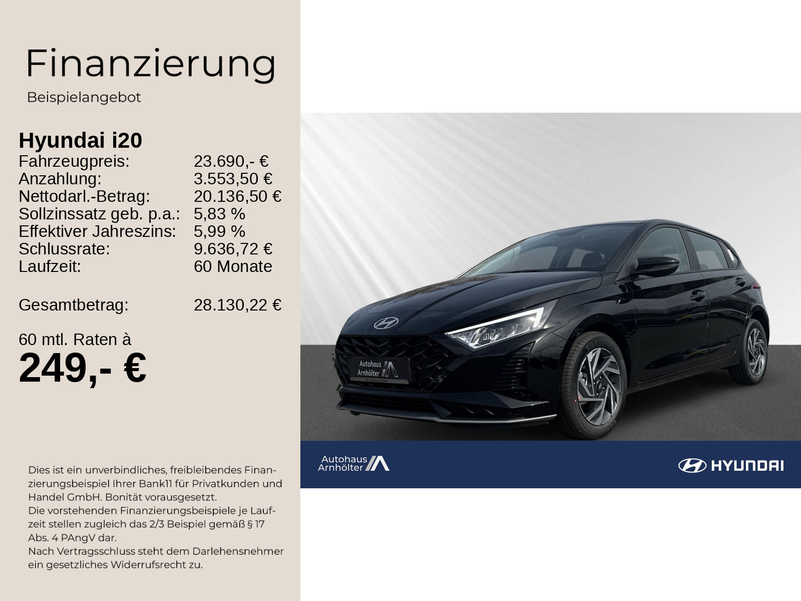 i20 FL (MY26) 1.0 T-GDI (90 PS) 7-DCT 2WD Trend