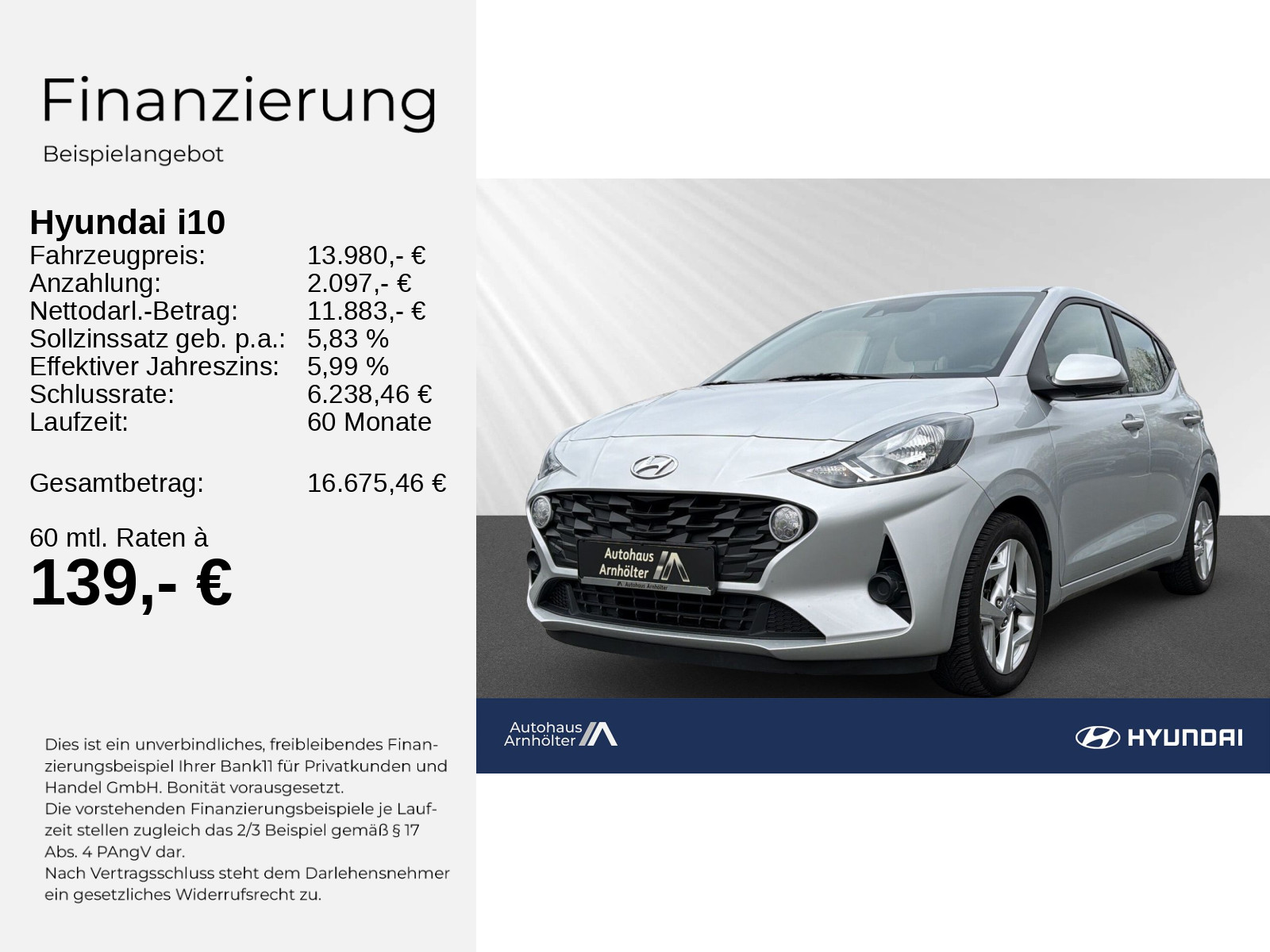 i10 1.0 Trend+AUTO+SITZHEIZ+PDC+LENKHEIZ+APPLECA