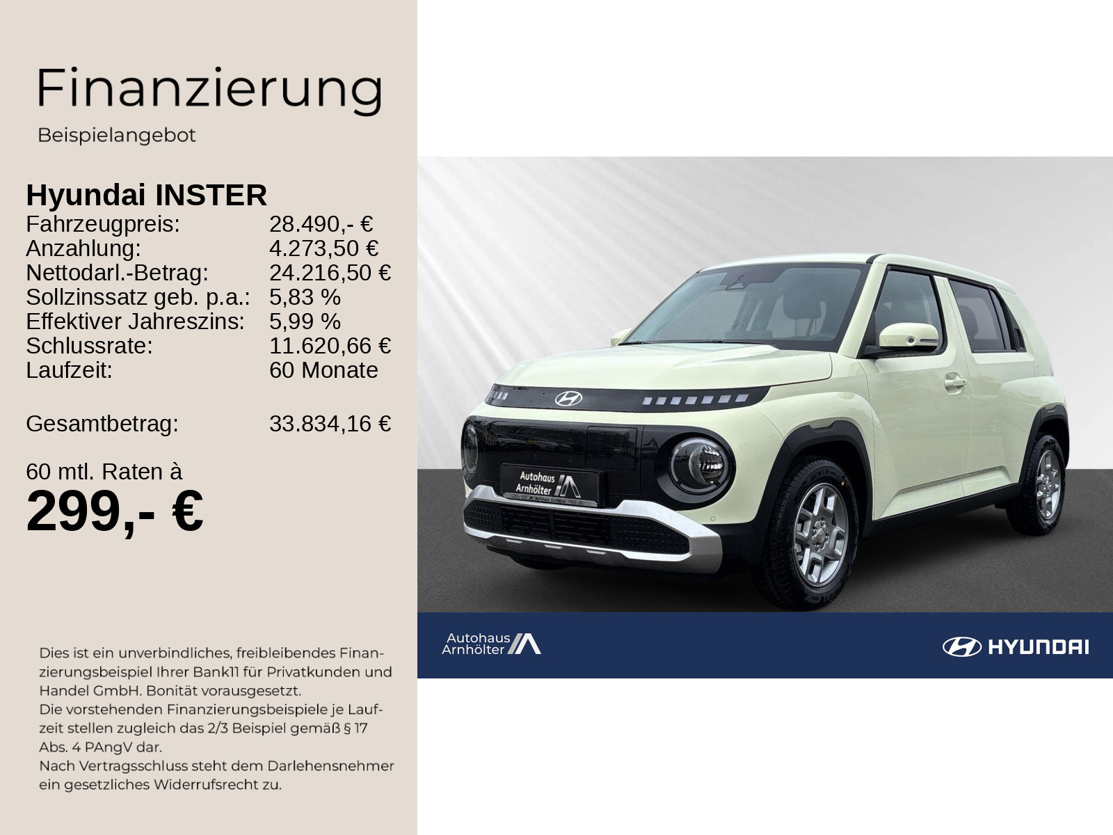 INSTER MY26 42 kWh 97 PS  TREND + Effizienzpaket