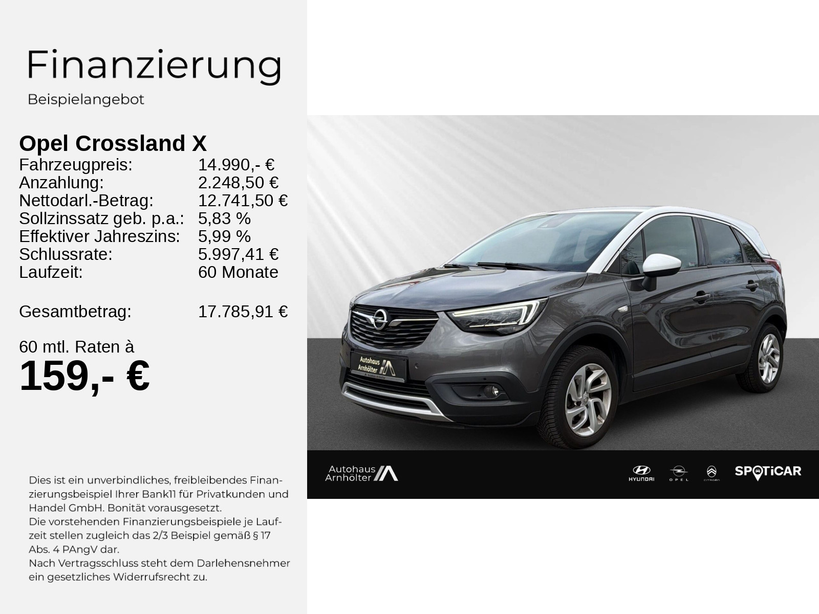 CROSSLAND X INNO 1.2(96KW) Sect Injection+KAMERA