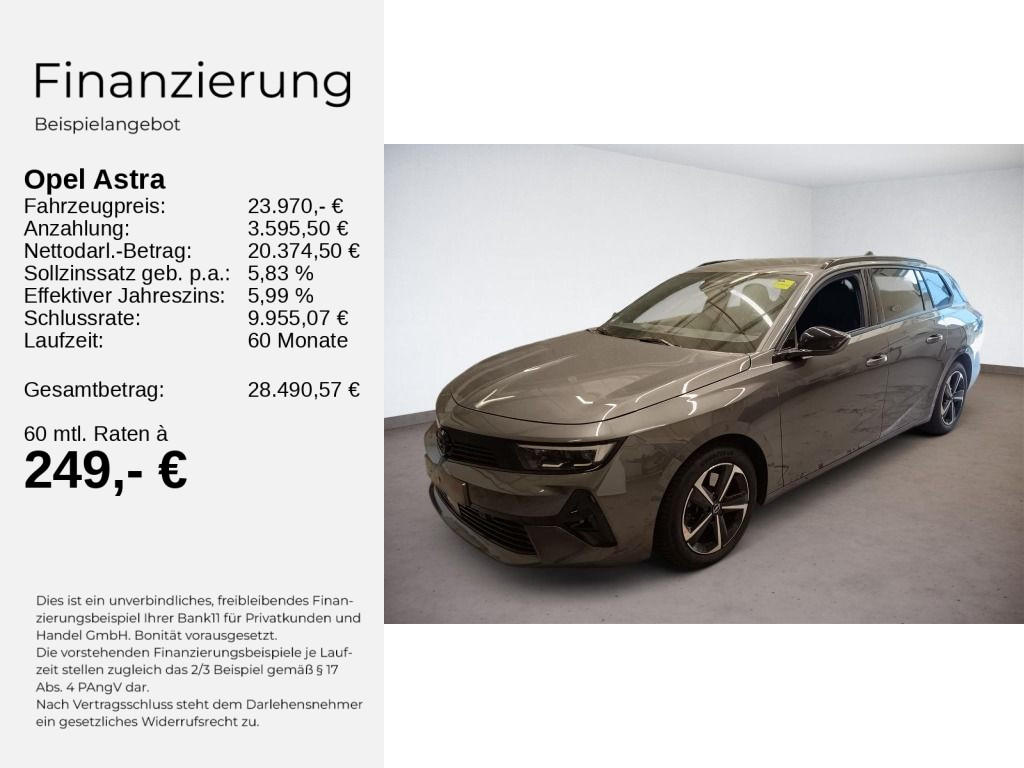 Astra L ST GS 1.2 Turbo S/S 96KW AT8+KAMERA+SHZ+
