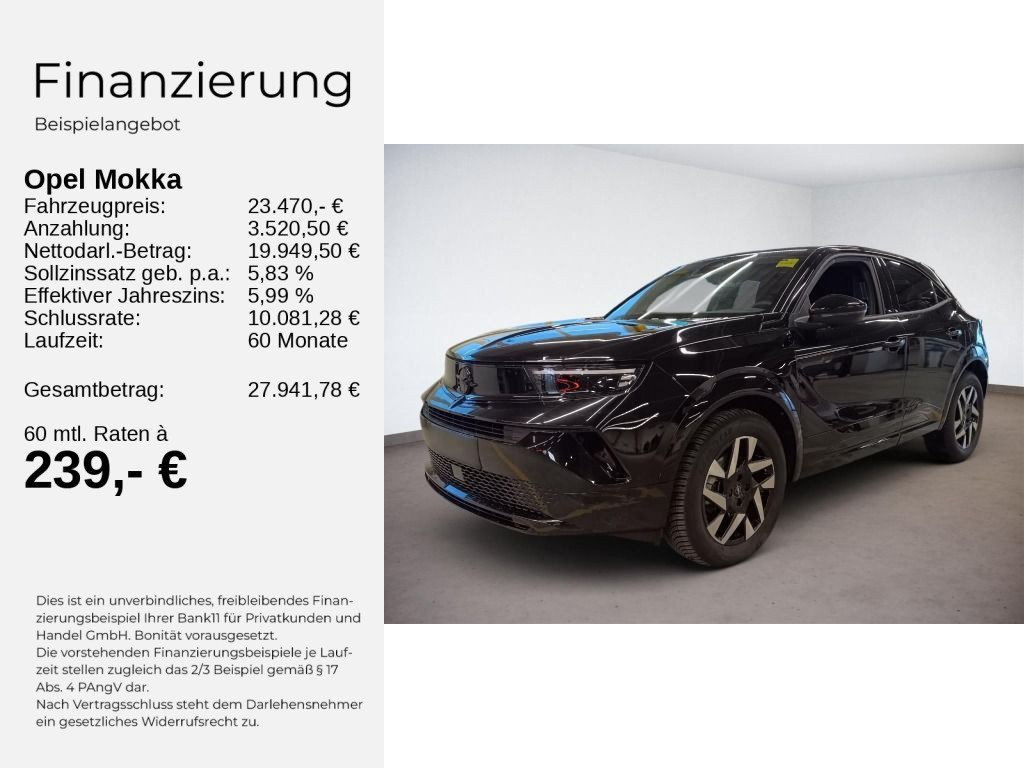 Mokka B GS 1.2 HYBRID KLIMA+PDC+KAMERA+SHZ+LHZ++