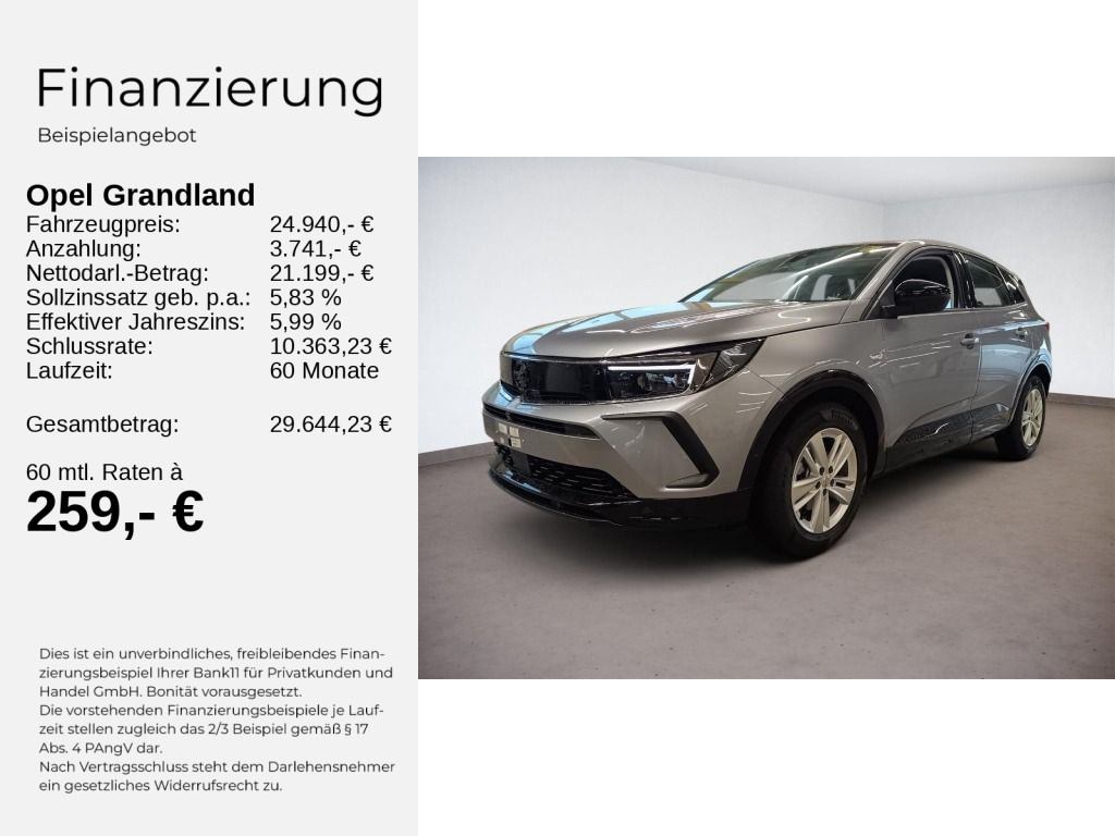 Grandland GS 1.2 Hybrid 48V 100KW eDCT6