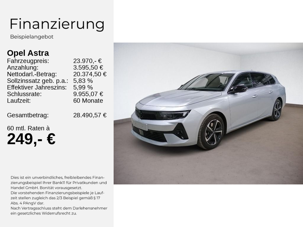 Astra L ST GS 1.2 KLIMA+PDC+KAMERA+SHZ+LHZ+LED++