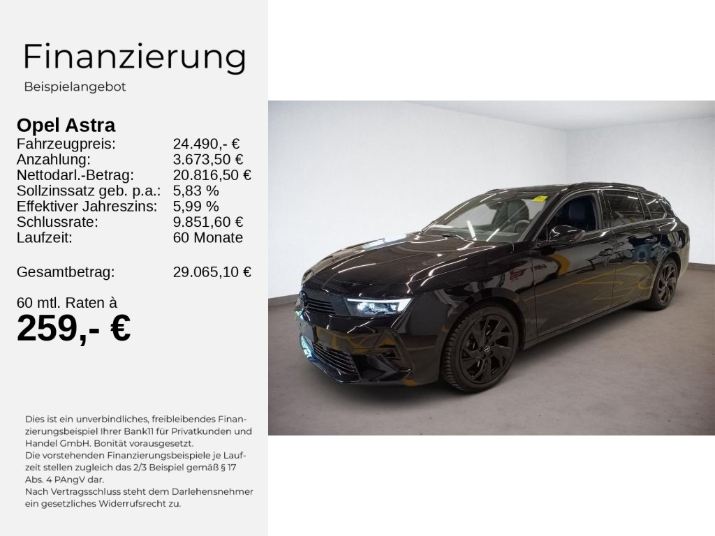 Astra L ST GS 1.2 Hybrid 48V 100KW eDCT6+KAMERA+