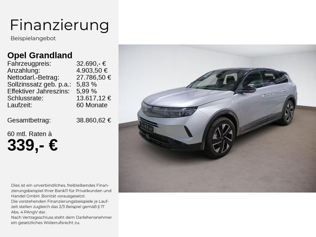 Grandland B GS 1.2 Hybrid 48V100KW eDCT6