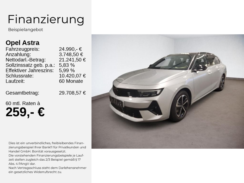 Astra L ST GS 1.2 Hybrid 48V 100kW eDCT6