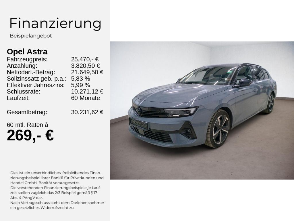Astra L ST GS 1.5 Diesel S/S 96KW AT8+KAMERA+SHZ