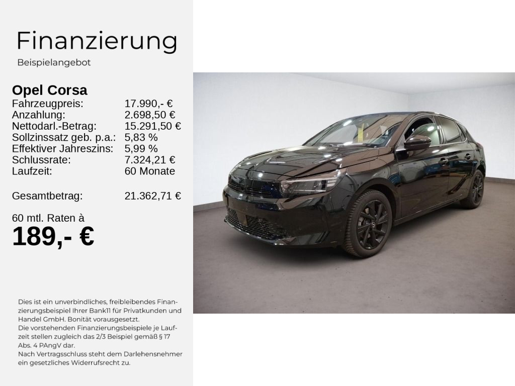 Corsa F GS 1.2 Turbo S/S 74kWAT8