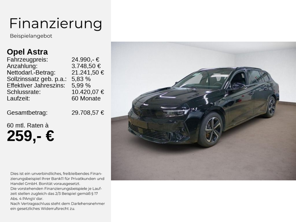 Astra L ST GS 1.2Hybrid 48V eDCT6+SHZ+HEADUP+LED