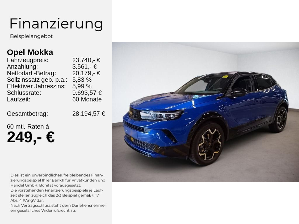Opel Mokka B GS 1.2 Hybrid 48V 100KW eDCT6+SHZ++